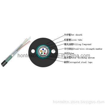Central Loose Tube Outdoor Fiber Optical Cable GYXTW